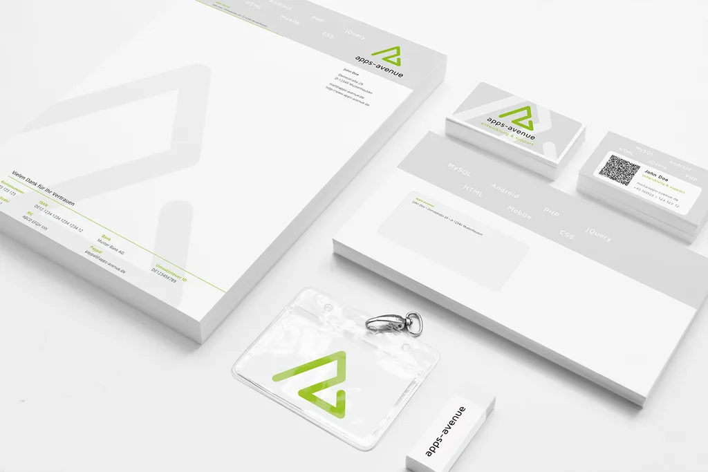 Corporate Design für Apps-Avenue