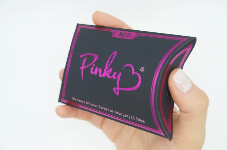 Verpackung für Pinky Gloves